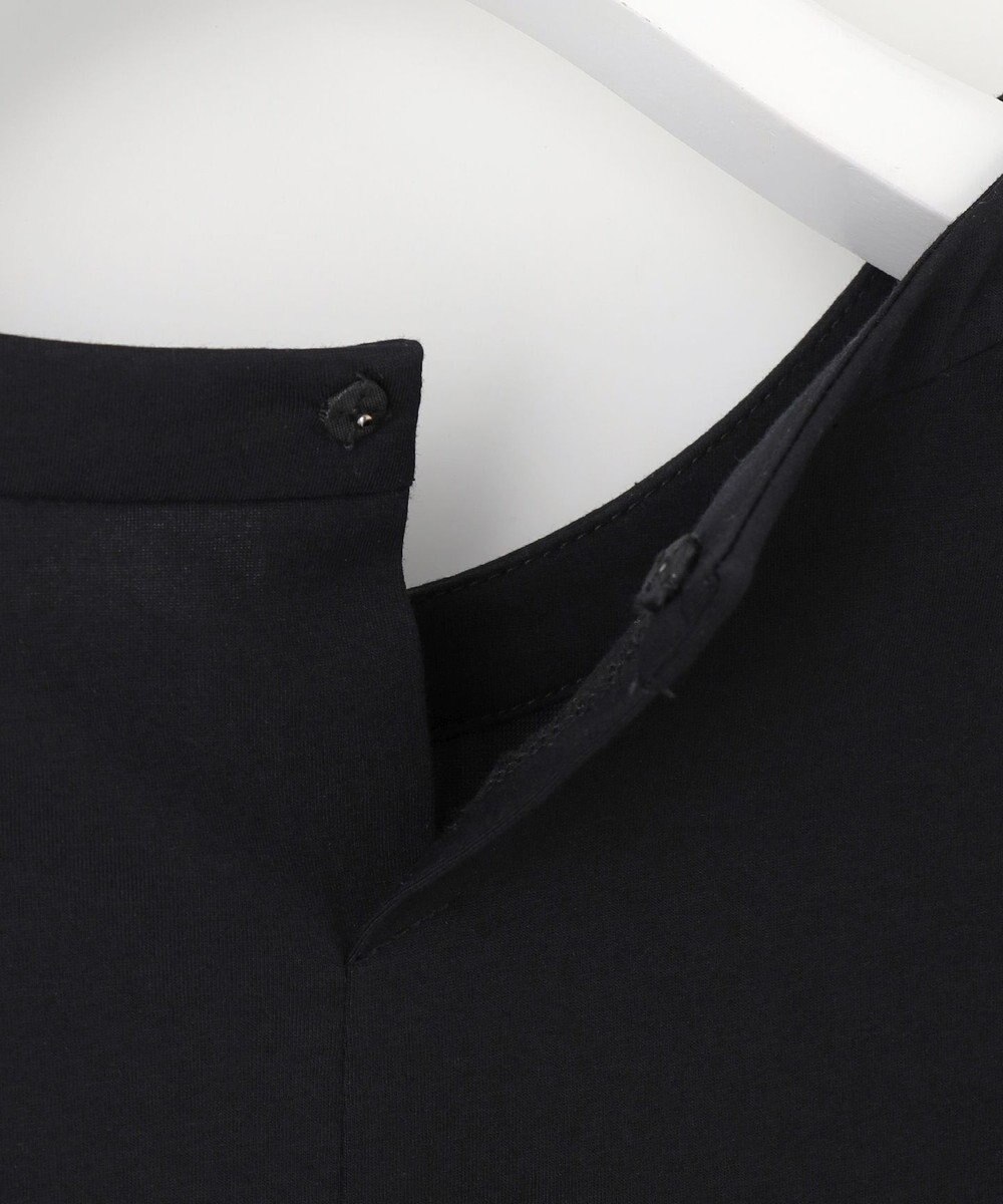 J.PRESS LADIES S 【洗える】チェックコンビジャージー カットソー 