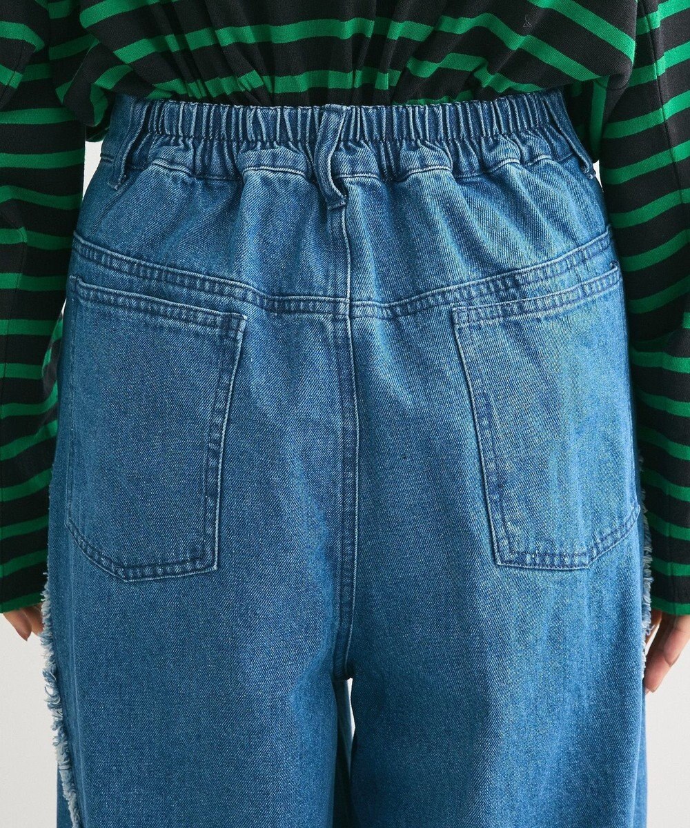 Green Parks ・ＤＯＵＢＬＥ　ＦＬＡＧＳ　サイドキリカエデニム 