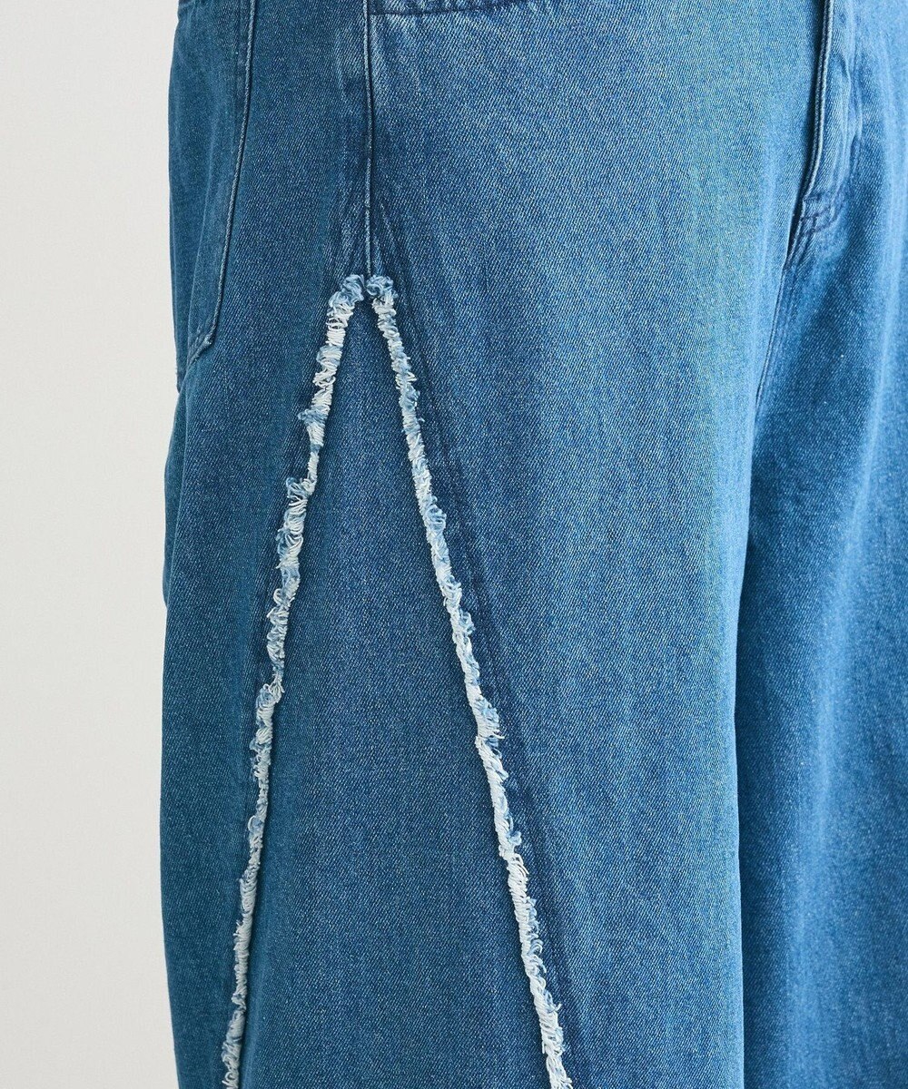 Green Parks ・ＤＯＵＢＬＥ　ＦＬＡＧＳ　サイドキリカエデニム 