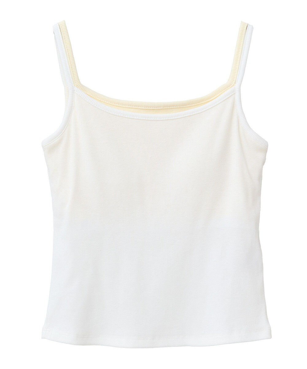 Green Parks ・Ｐｅｔｉｔ　Ｆｌｅｕｒ　レイヤードキャミ（カップ付 