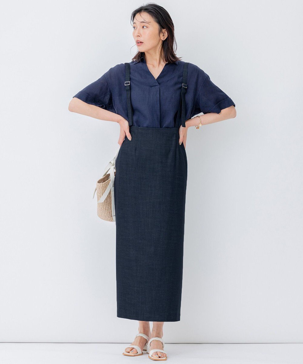 23区 VIOLAd'ORO MIRO レザーポケット ハンドバッグ 