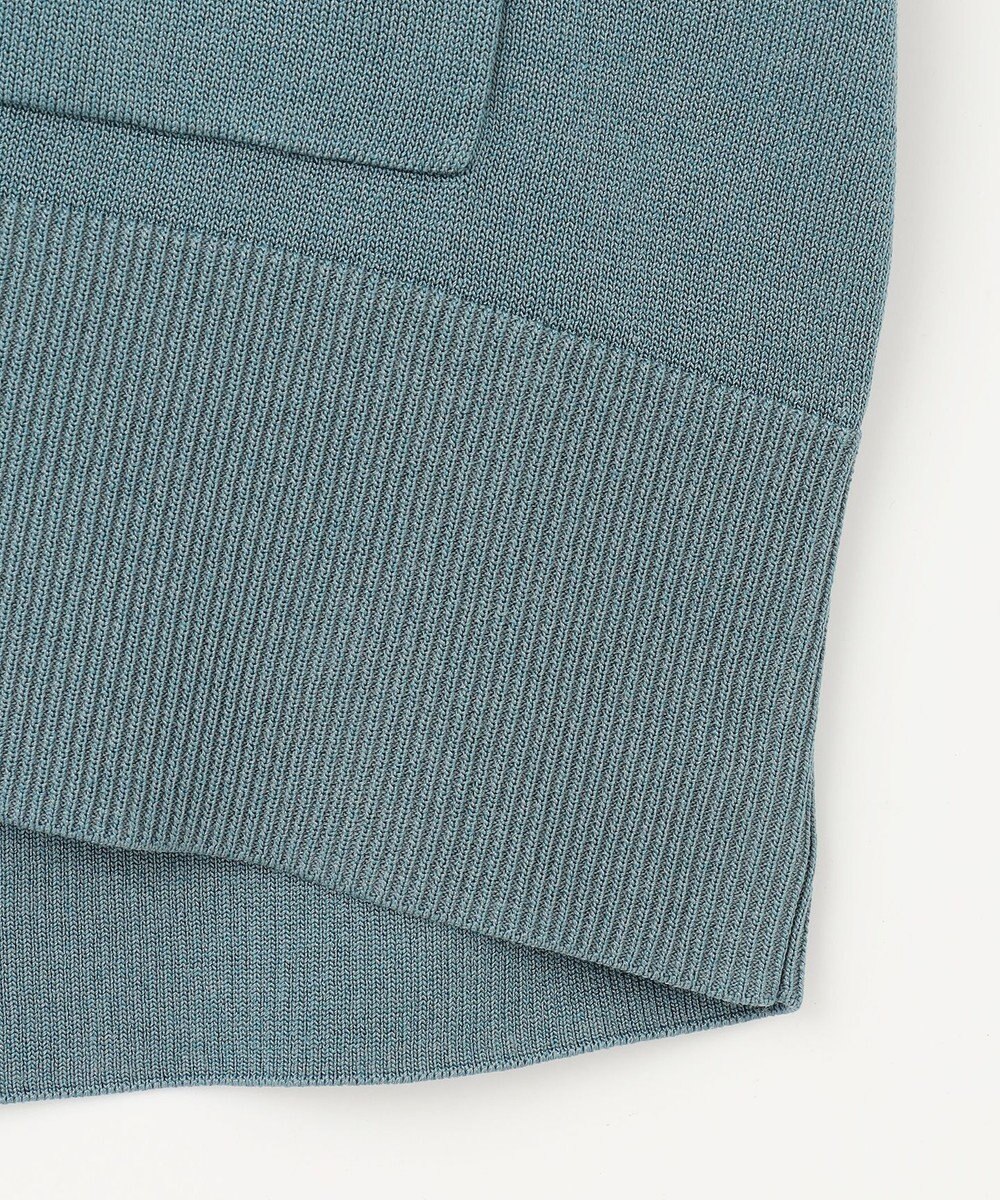 J.PRESS LADIES L 【洗える】SILKY RAYON STRETCH Vネック カーディガン 