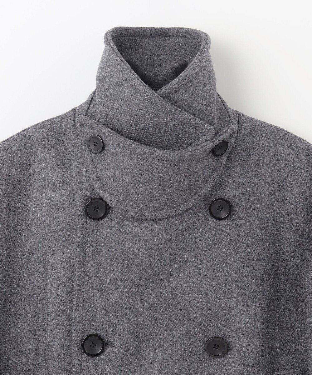 NAVE 【Nave】ダブルメルトン ショートPコート 