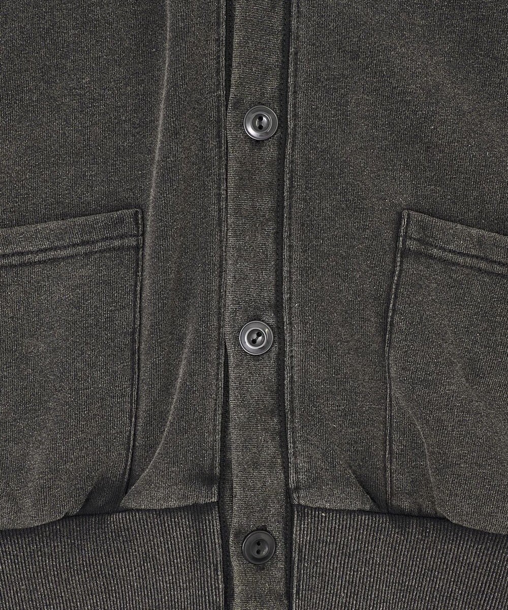 WEGO 【ユニセックス着用ITEM】ケミカルスウェットカーディガン 