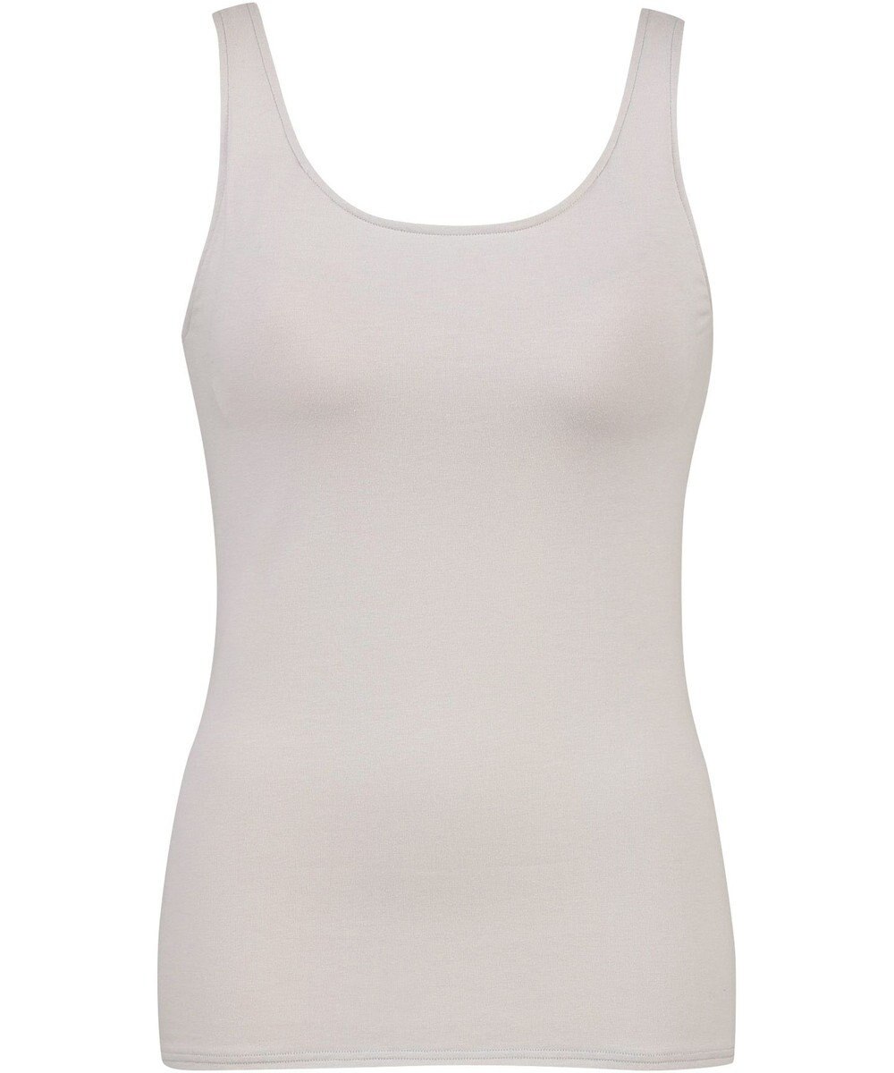 Wing カップ付きタンクトップ 綿混(身生地部) ラク きれいなバストシルエット 【シンクロブラトップ 綿混タイプ】 ブラトップ ET1132 ウイング／ワコール 