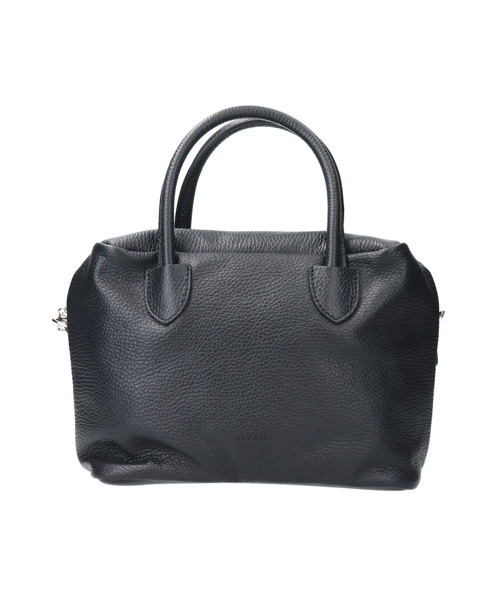 INTER-CHAUSSURES 【RIPANI】シュリンクレザースモールハンドバッグ 