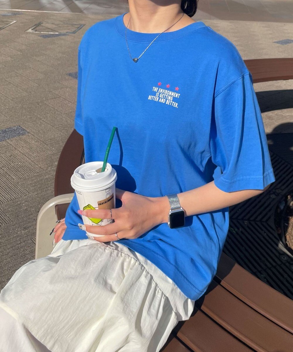 WEGO ヴィンテージライクグラフィックTシャツ 