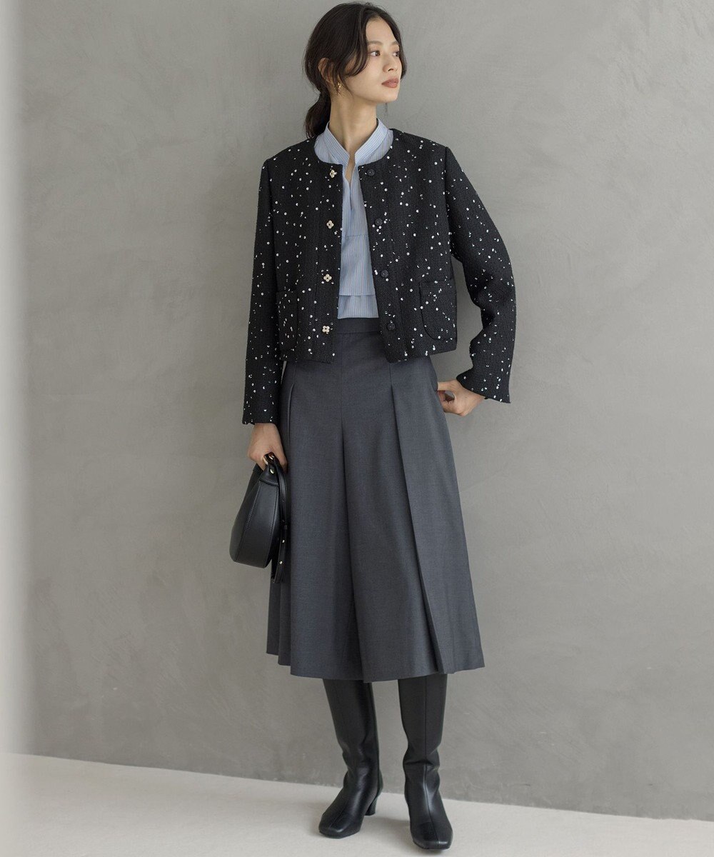 組曲 リヨセルシャーティングティアード ブラウス 