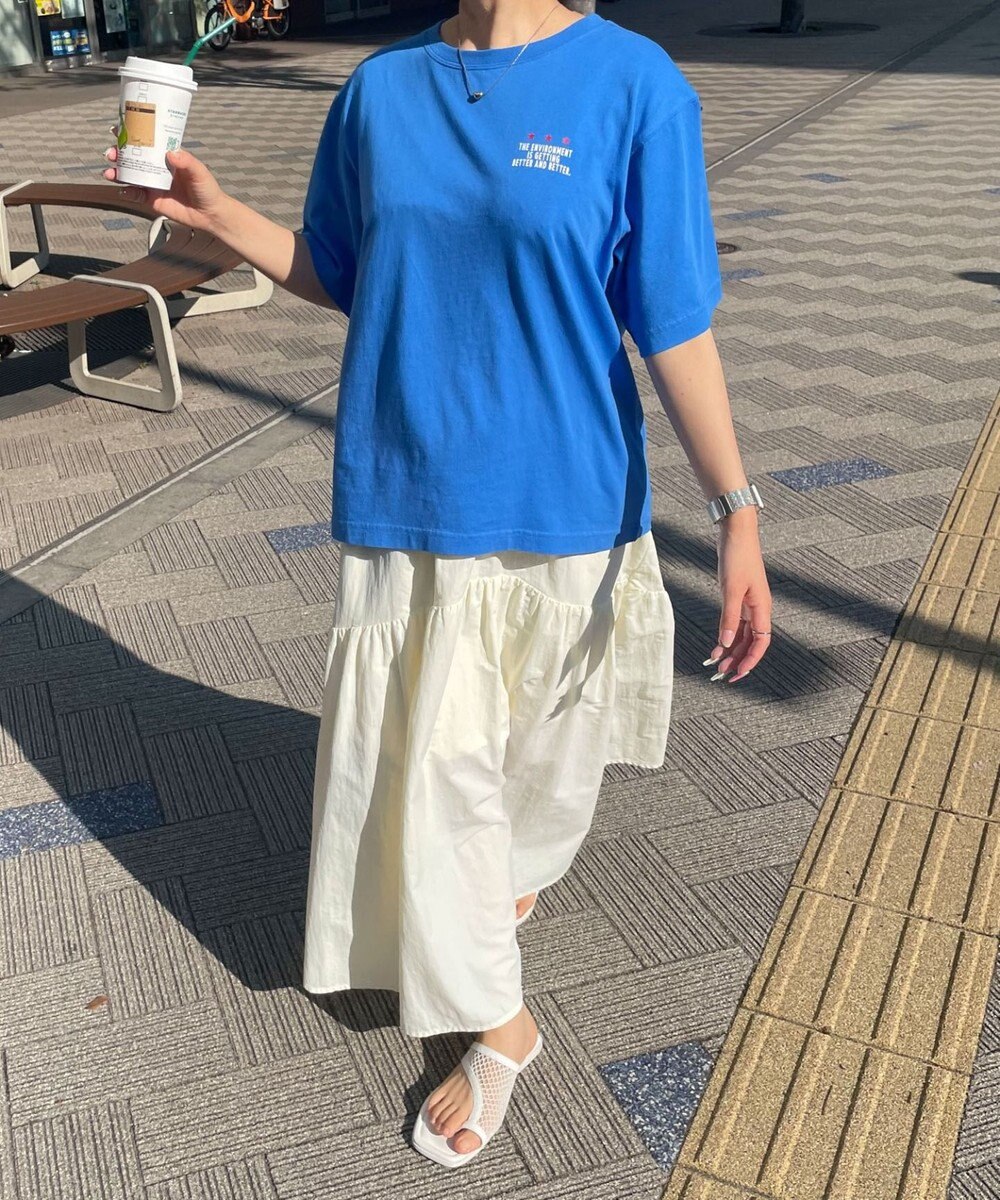 WEGO ヴィンテージライクグラフィックTシャツ 