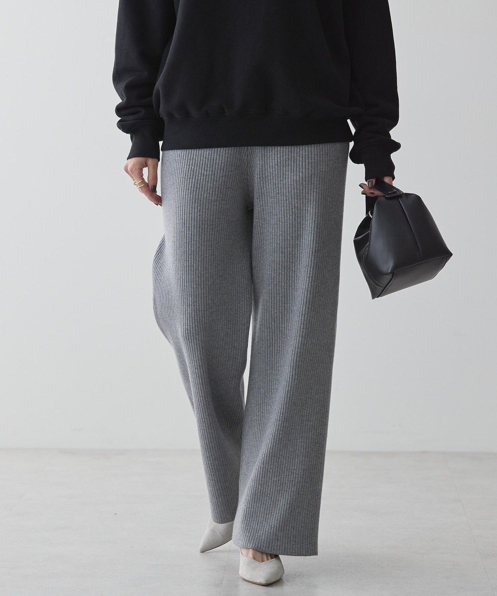 AMERICAN HOLIC バイパチリブニットパンツ 