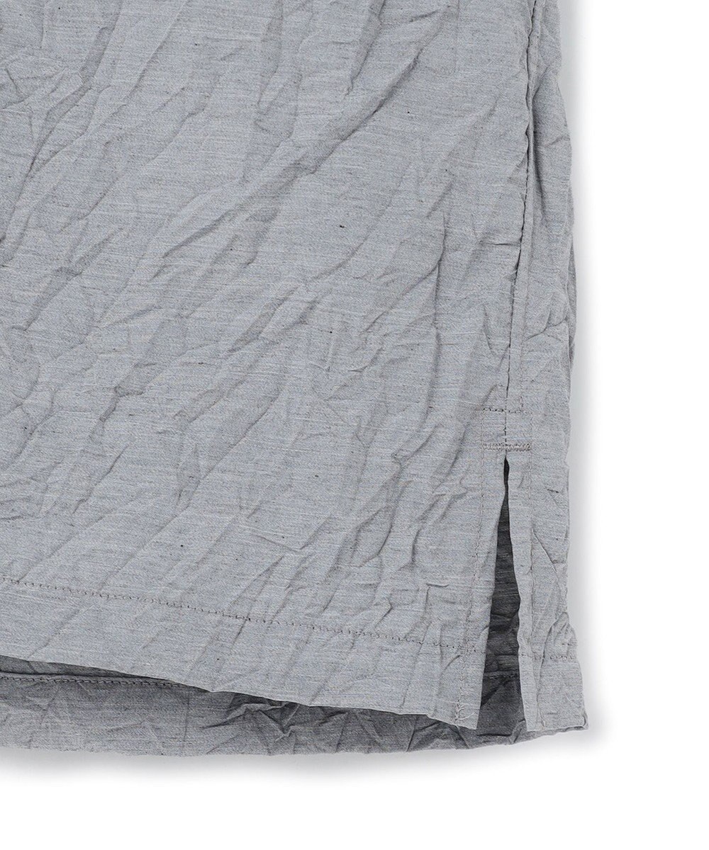 JOSEPH HOMME 【新素材】ランダムプリーツワッシャー　レギュラーカラー半袖シャツ 