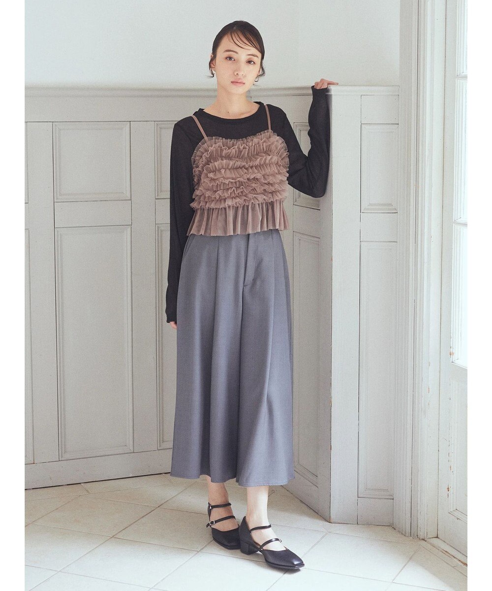 earth music&ecology チュールビスチェ 