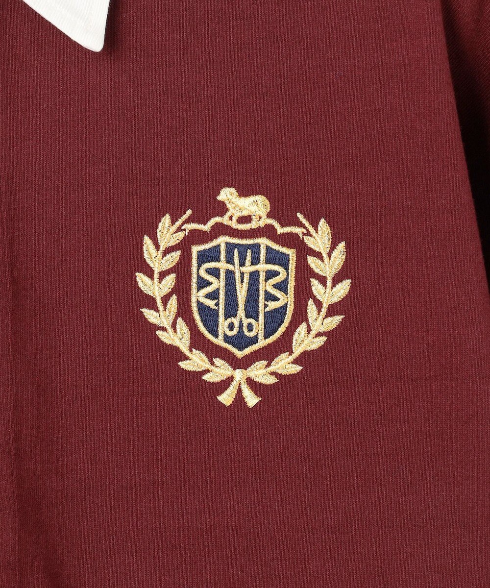 J.PRESS MEN 【J.PRESS ORIGINALS × CLUEL】【UNISEX】クレストロゴ ラガーシャツ 