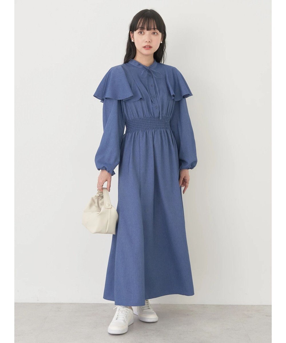 earth music&ecology デニムライクワンピース 