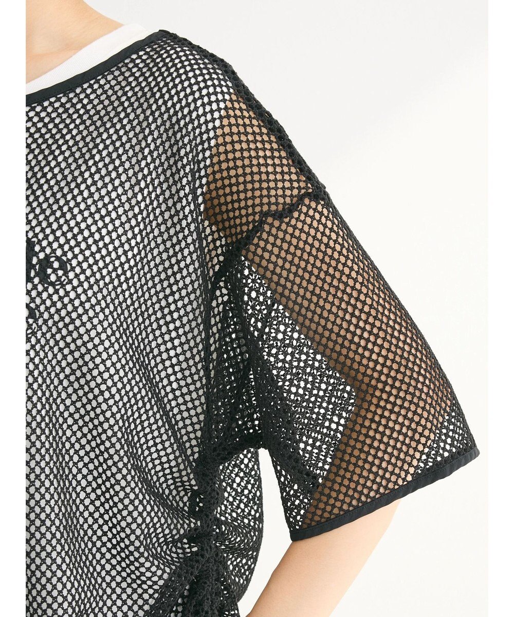 Green Parks ＳＥＴ２点　メッシュ＋ノースリーブロゴプルオーバー 