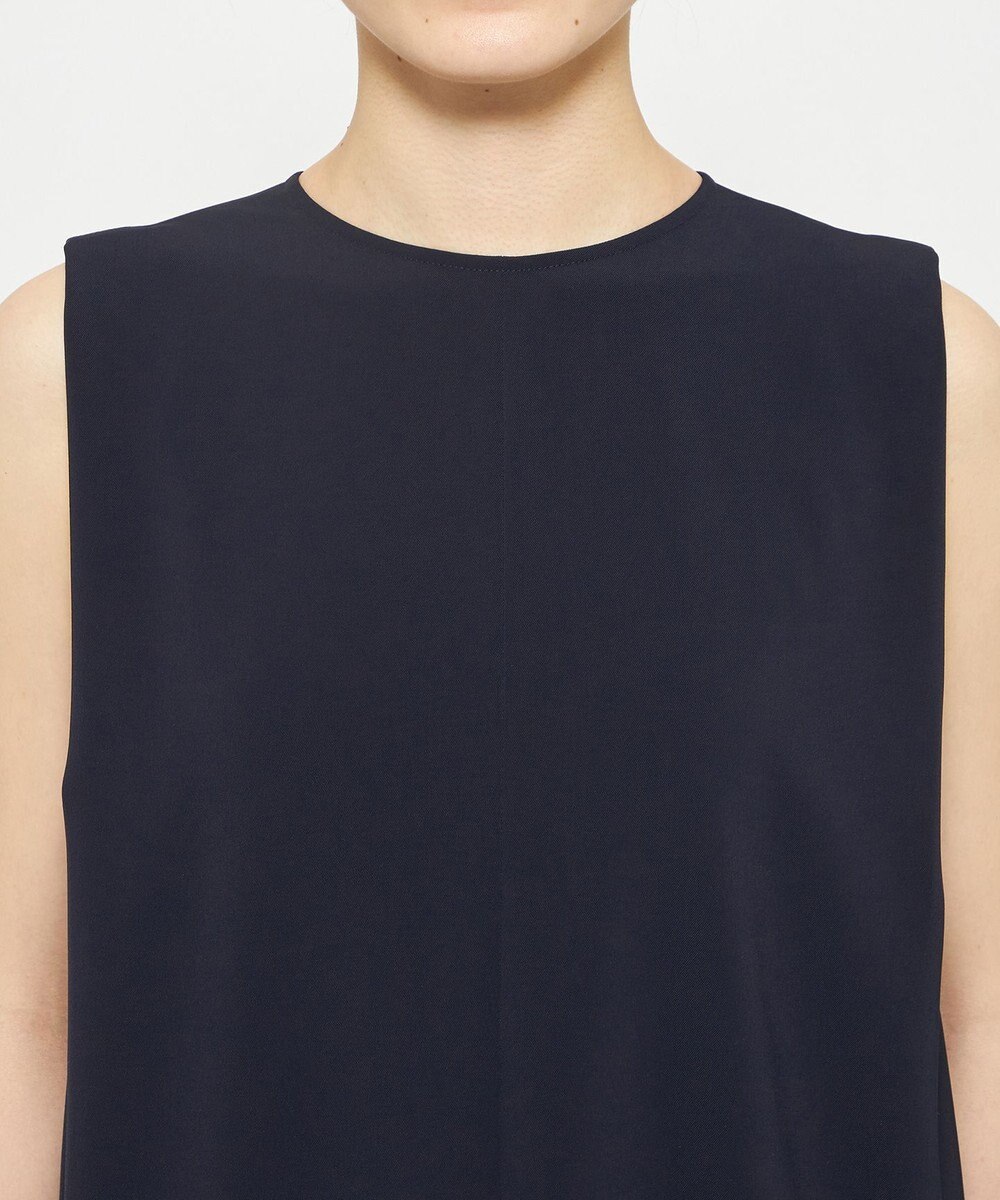 uncrave クールタッチツイル ノースリーブワンピース 