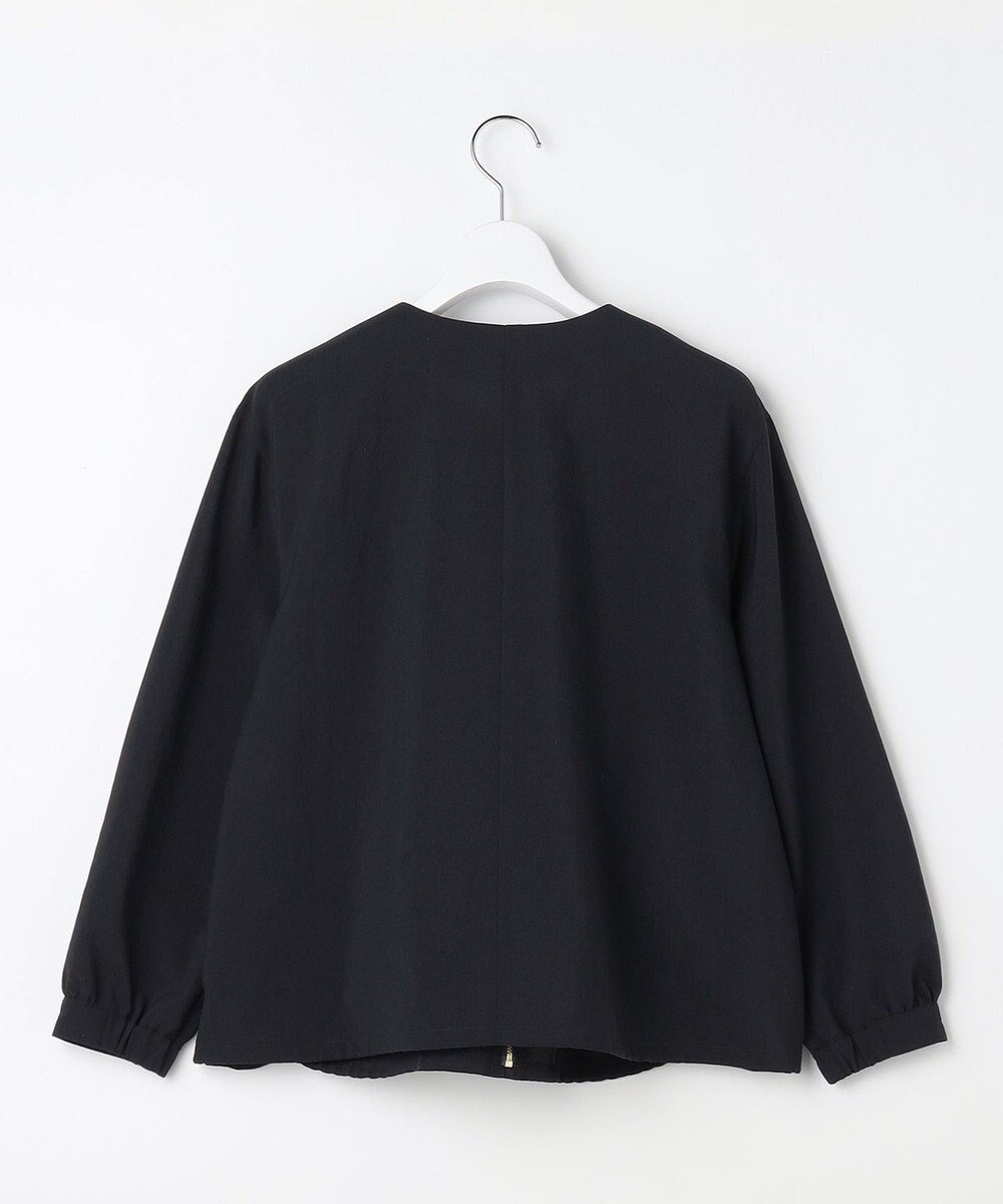 J.PRESS LADIES BREEZE COOL トロ ノーカラー ブルゾン 