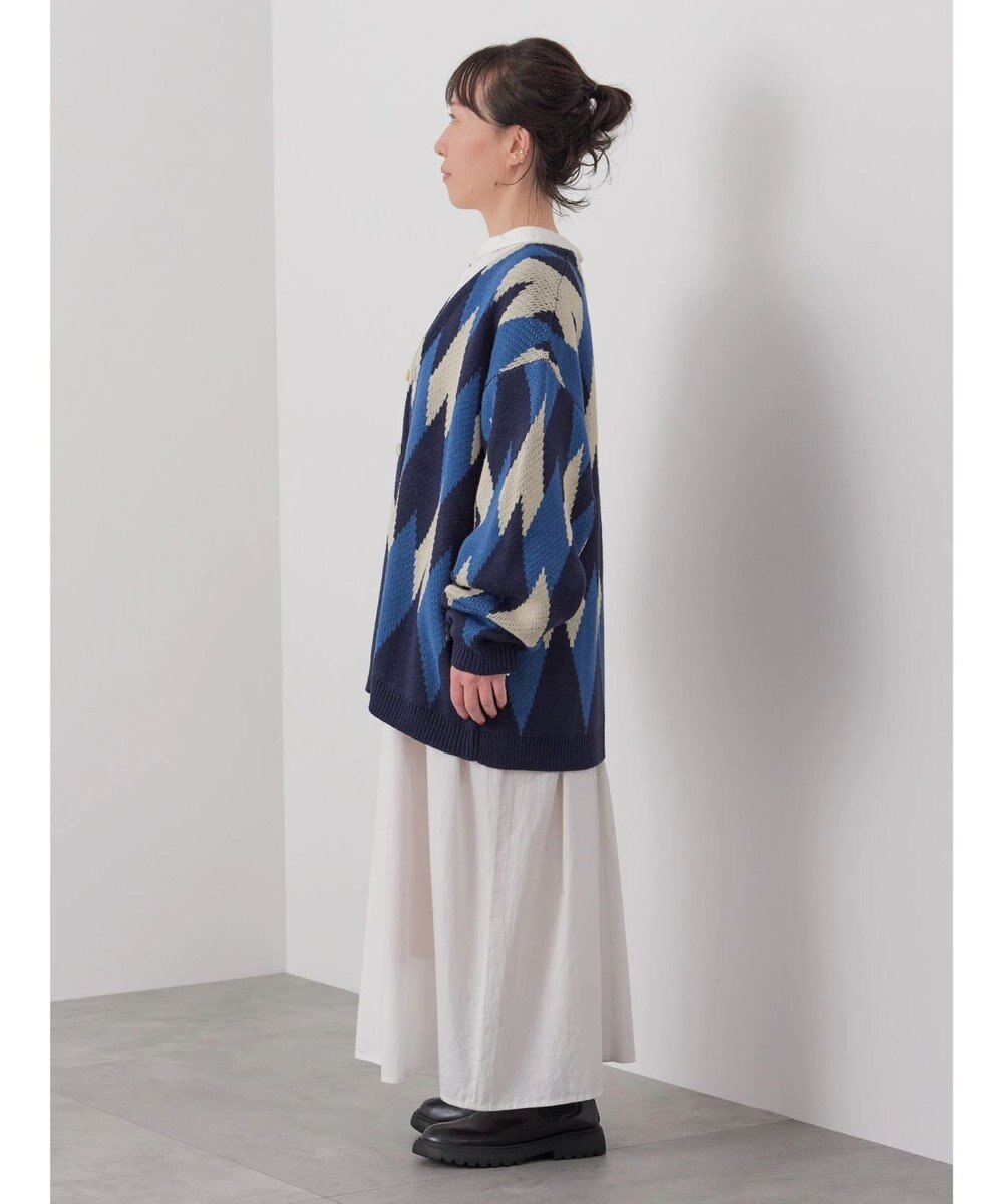 CRAFT STANDARD BOUTIQUE 【男女兼用】アーガイル柄カーディガン 