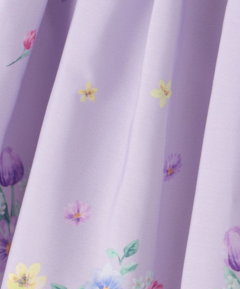 ANY KIDS フラワー ブーケ プリント スカパン 