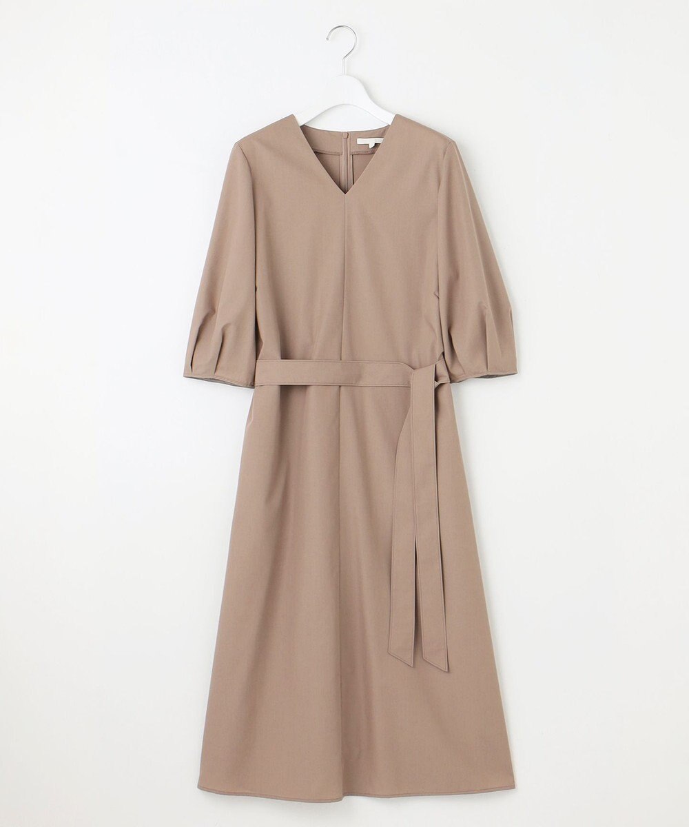 自由区 【洗える】タイプライター ワンピース 