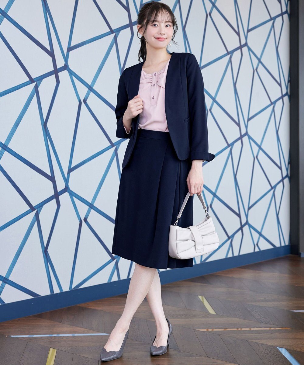 Tiaclasse L 【ダブルクロス】カラーレスジャケット 