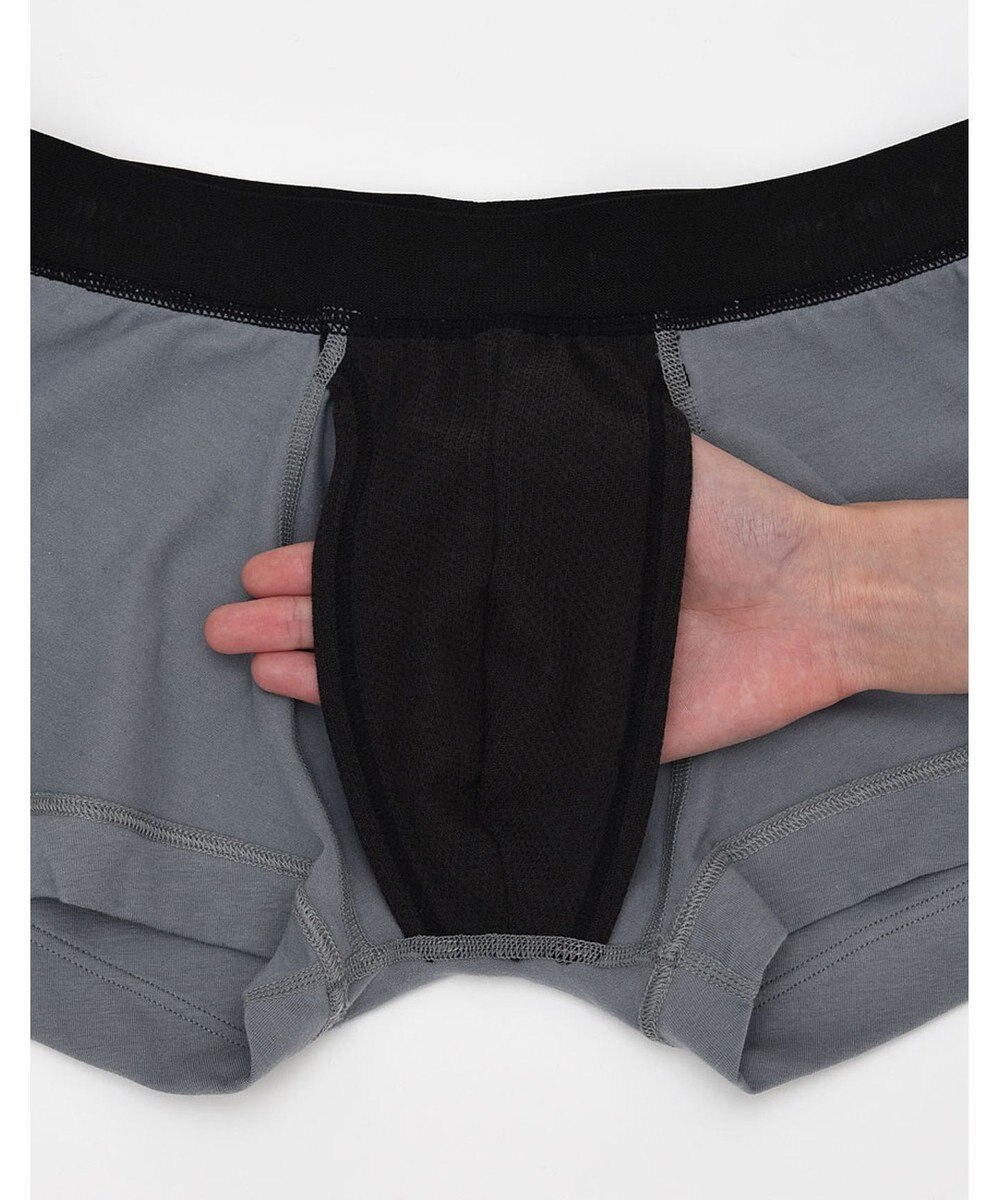 WACOAL MEN WACOAL MEN N.HOOLYWOOD COMPILEコラボ ボクサーパンツ 【気持ちいいパンツ】 綿混 フロントの安定性・快適性 毛玉になりにくい素材 前閉じ ローライズ WT3523 /ワコールメン 