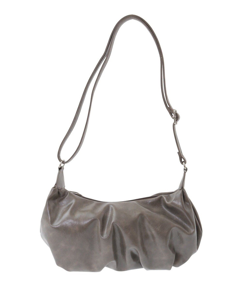 CRAFT STANDARD BOUTIQUE ヴィンテージライクギャザーショルダーバッグ 