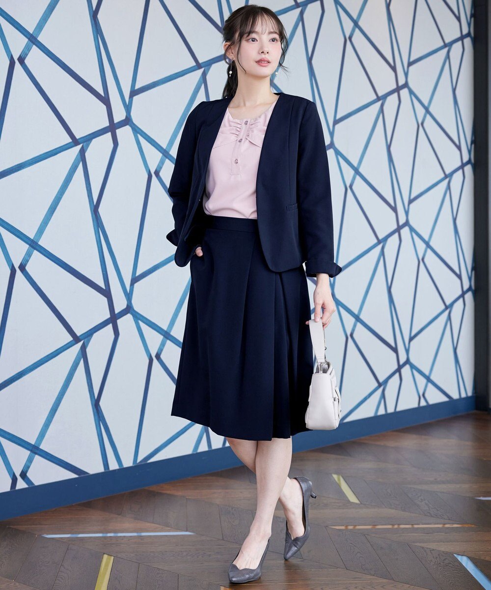 Tiaclasse L 【ダブルクロス】カラーレスジャケット 