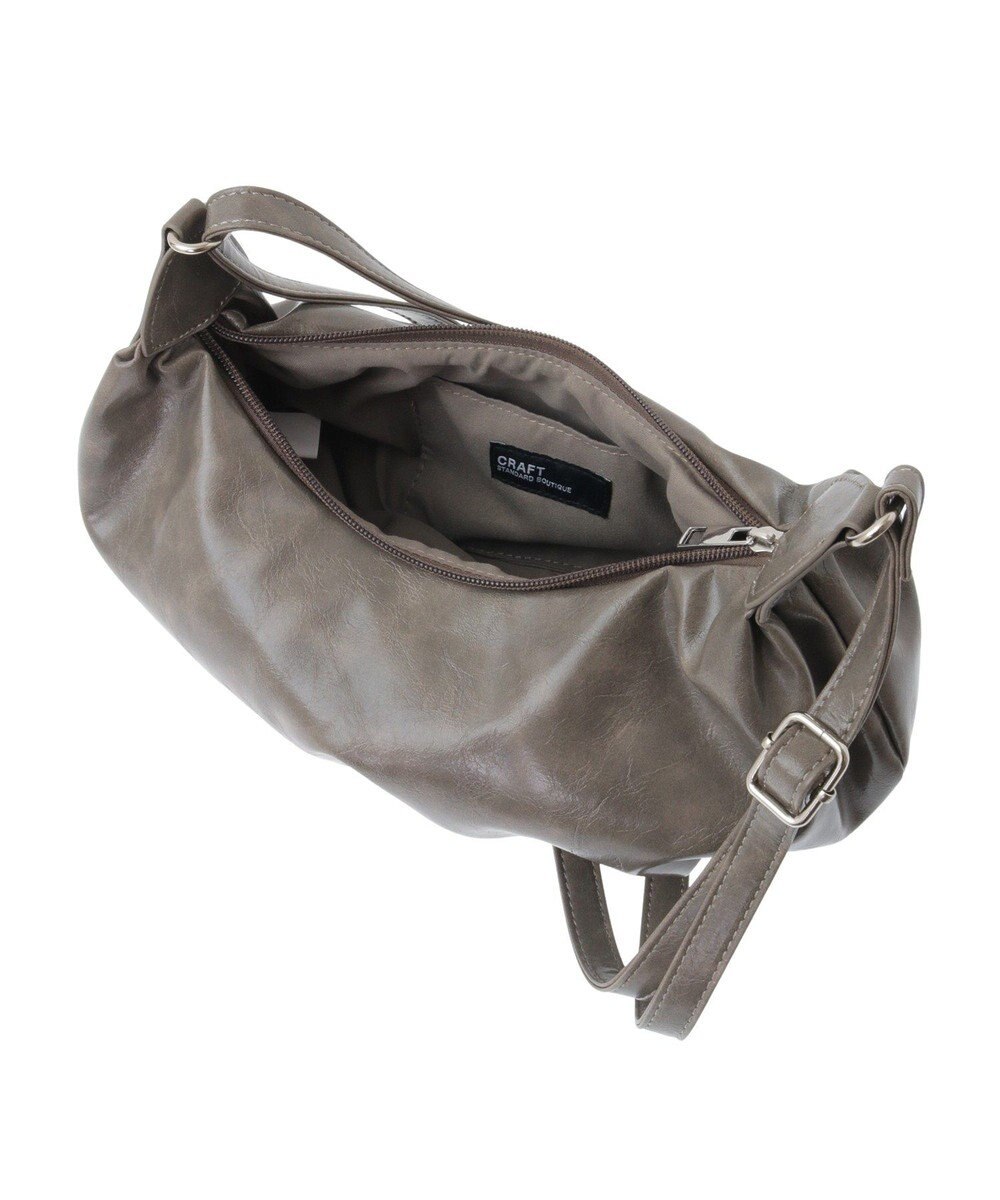 CRAFT STANDARD BOUTIQUE ヴィンテージライクギャザーショルダーバッグ 