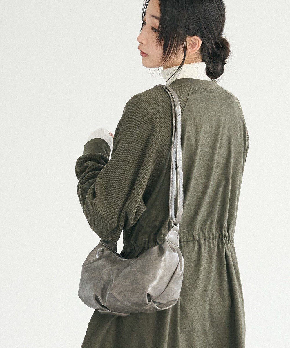 CRAFT STANDARD BOUTIQUE ヴィンテージライクギャザーショルダーバッグ 