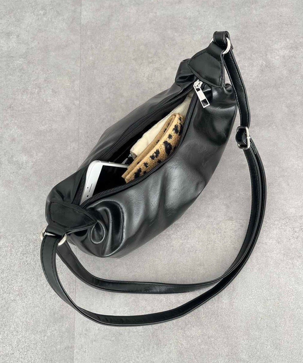 CRAFT STANDARD BOUTIQUE ヴィンテージライクギャザーショルダーバッグ 