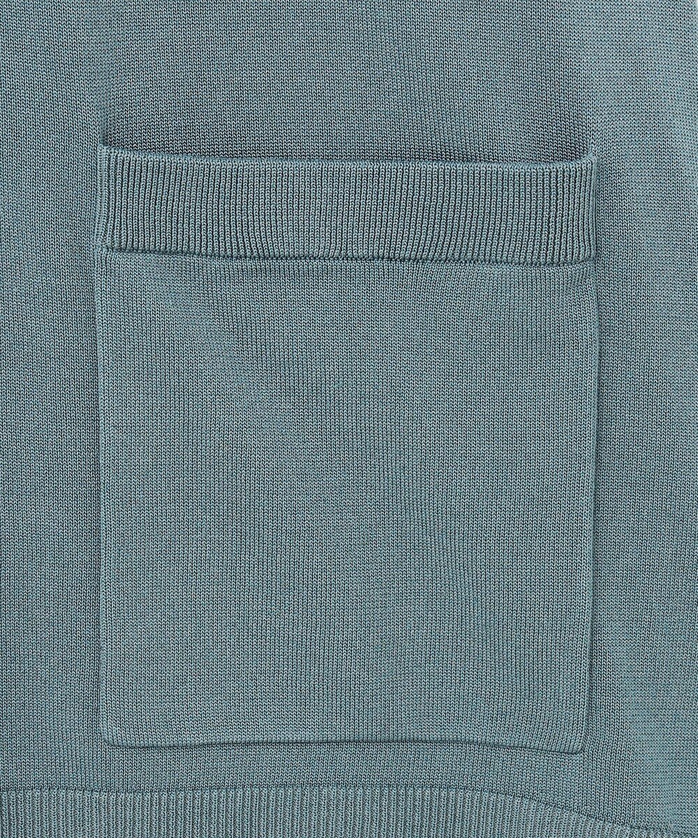 J.PRESS LADIES L 【洗える】SILKY RAYON STRETCH Vネック カーディガン 