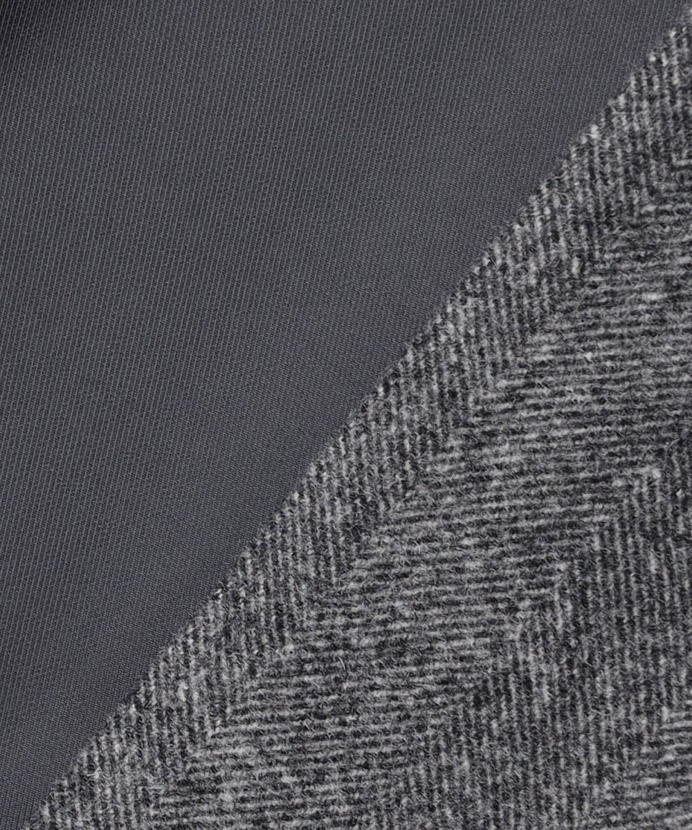 組曲 ウールモッサステンカラー コート 