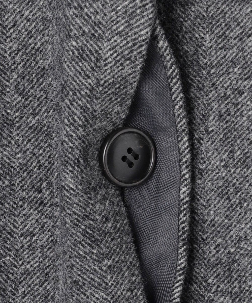 組曲 ウールモッサステンカラー コート 