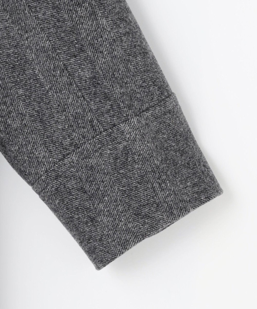 組曲 ウールモッサステンカラー コート 