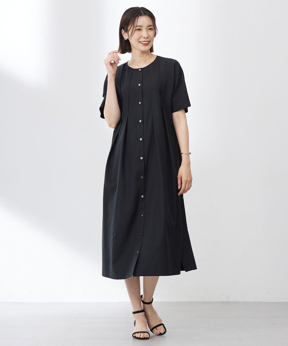 J.PRESS LADIES L 【洗える・接触冷感】ライトタンブラー ワンピース 