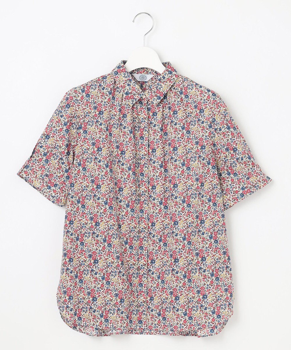 J.PRESS LADIES 【洗える】LIBERTY シャツカラー ブラウス 