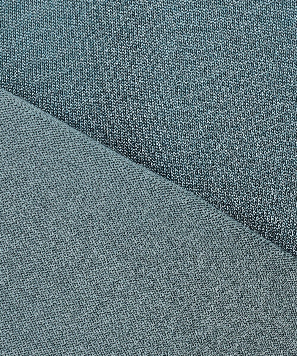 J.PRESS LADIES L 【洗える】SILKY RAYON STRETCH Vネック カーディガン 