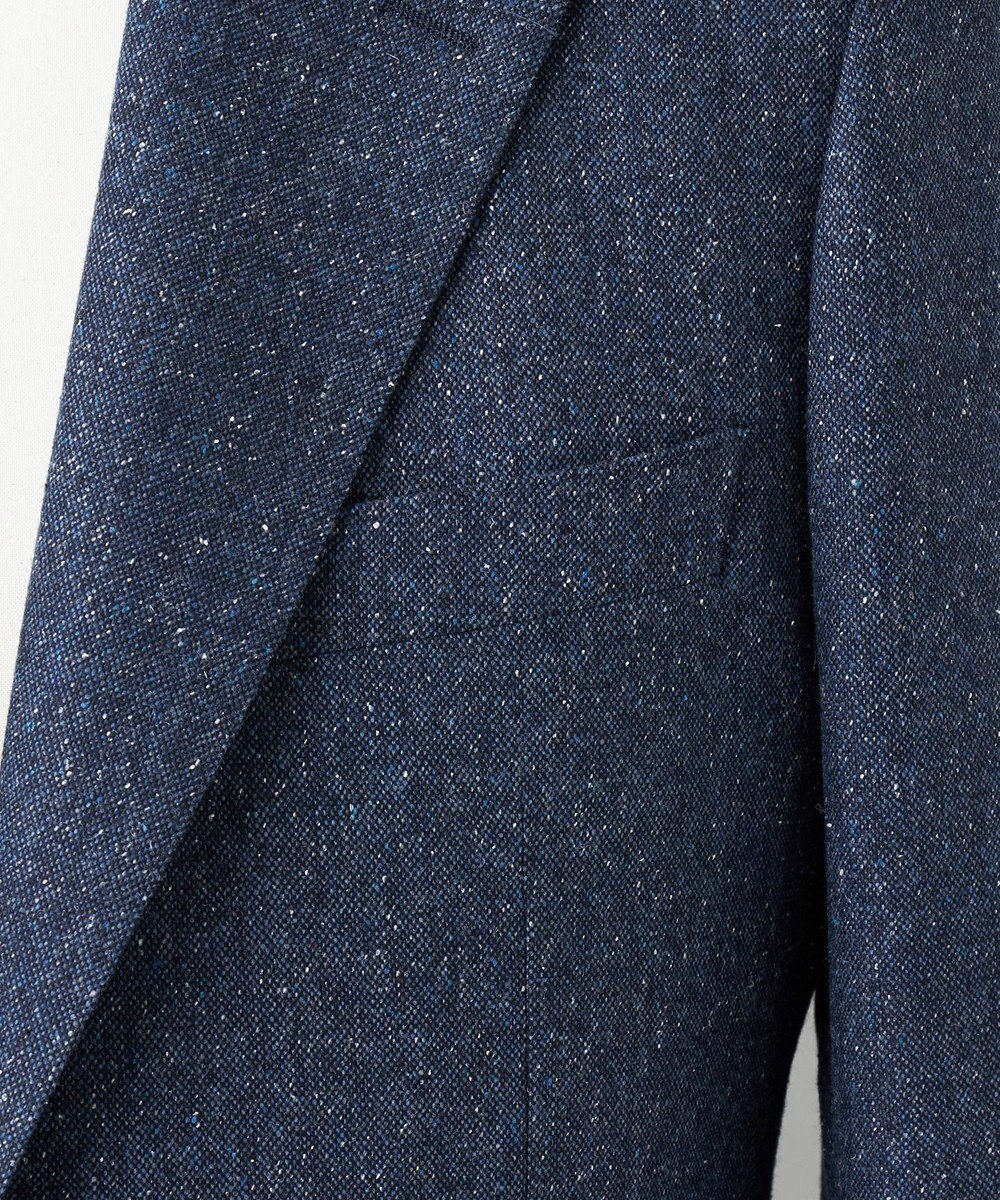 GOTAIRIKU 【MARLANE/マルラーネ】ウールシルク ホームスパン スーツ（ネイビー） 