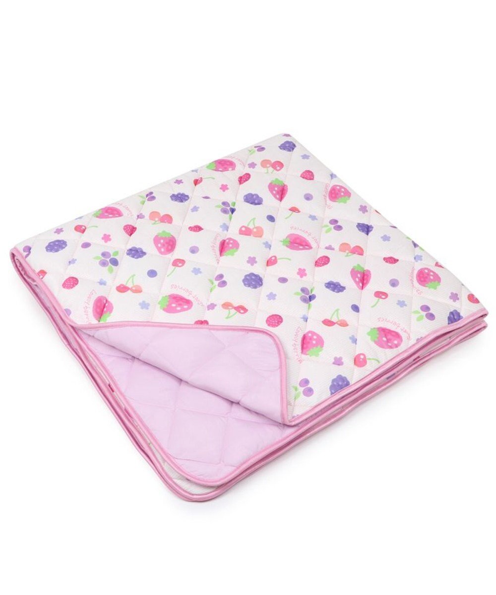 マザーガーデン　野いちご　ラグ　マット マザーガーデン野いちごラグマット約77×90cm