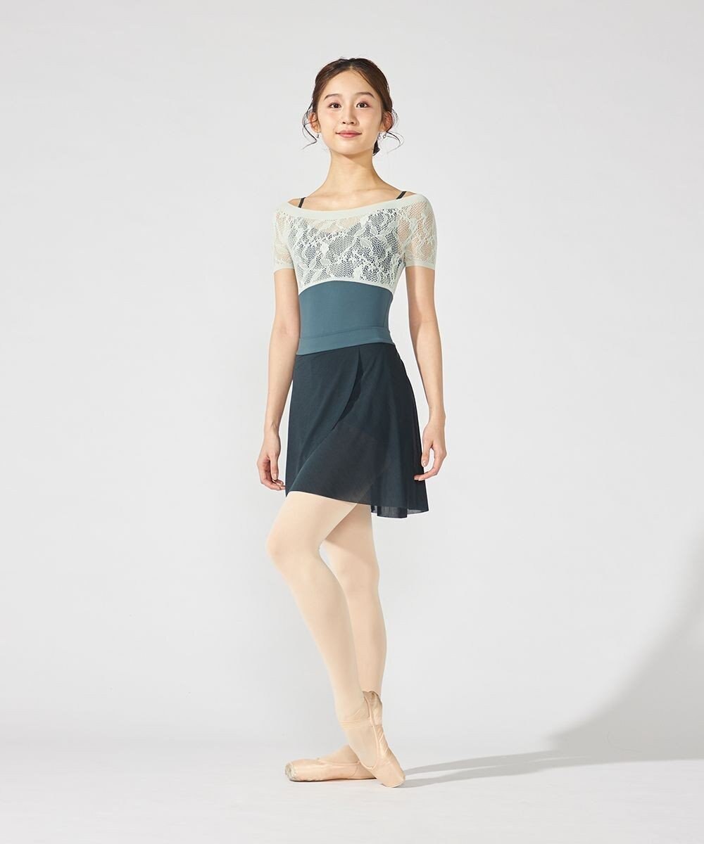 Chacott ショートスパッツ付スカート 