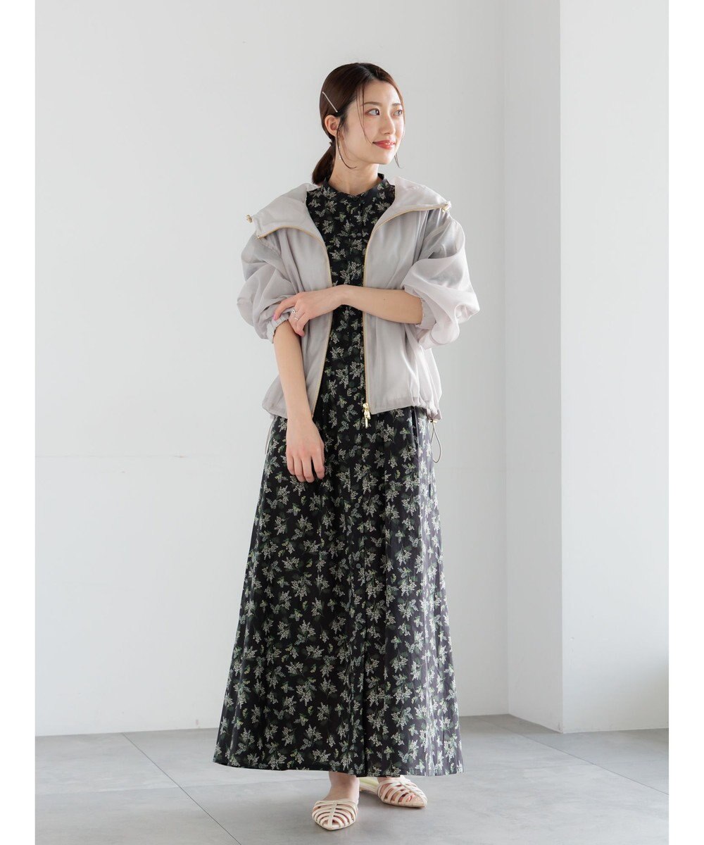 Te chichi 【LIBERTY FABRICS】ウエストタックワンピース 