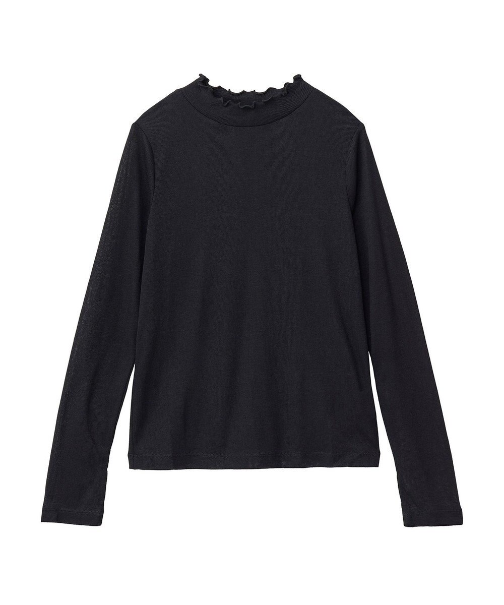 earth music&ecology シアーリブプルオーバー 