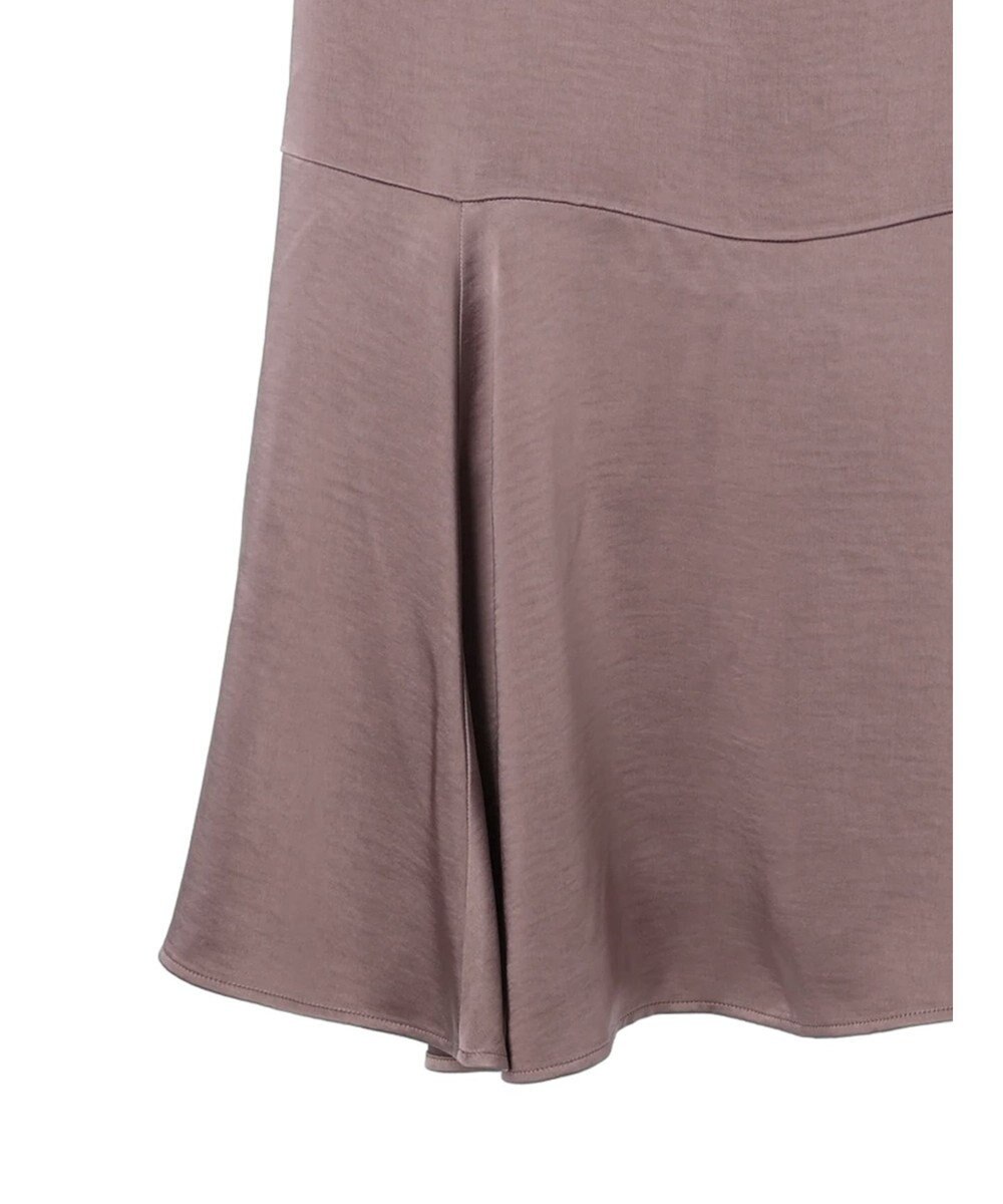 earth music&ecology サテンキャミワンピース 