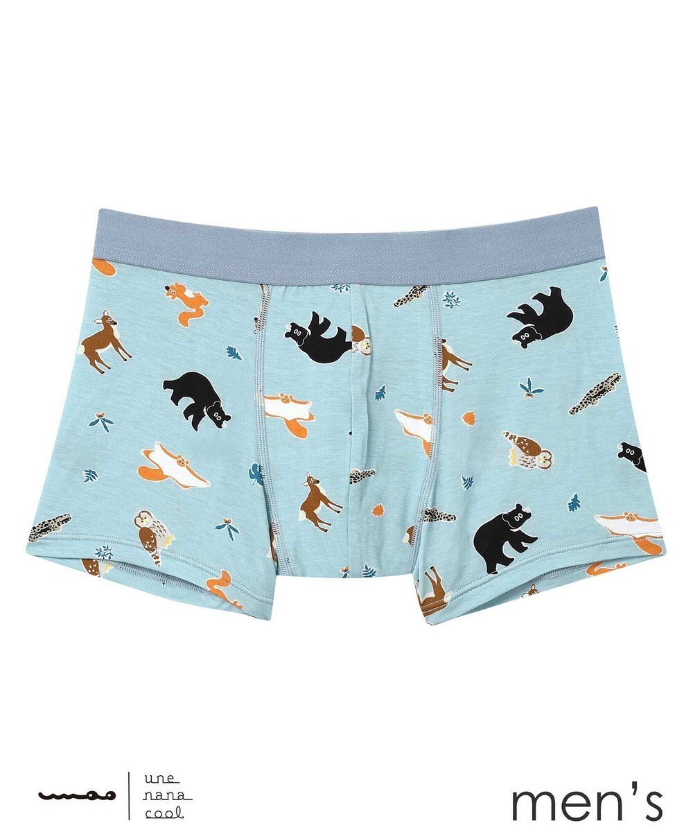 une nana cool MADE WITH 京都市動物園 メンズボクサーパンツ 