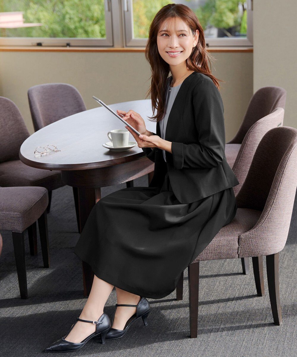 Tiaclasse L 【ダブルクロス】カラーレスジャケット 