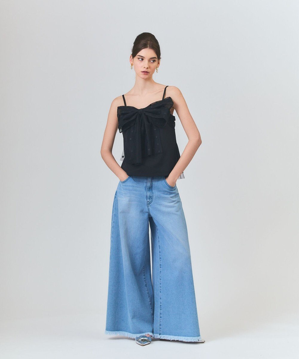 GRACE CONTINENTAL ドットボウタイキャミ 