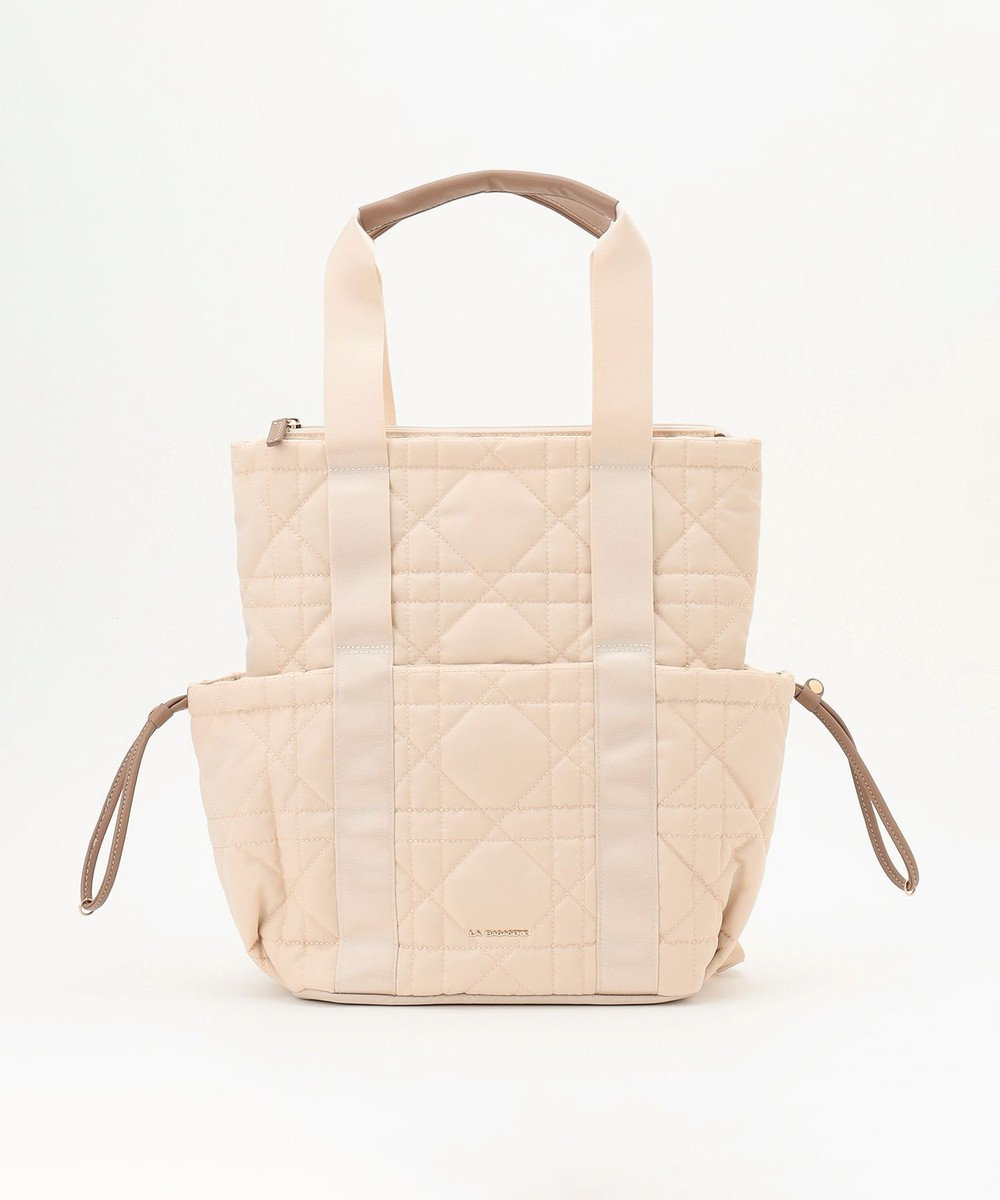 LA BAGAGERIE グリッドキルティングリュック 