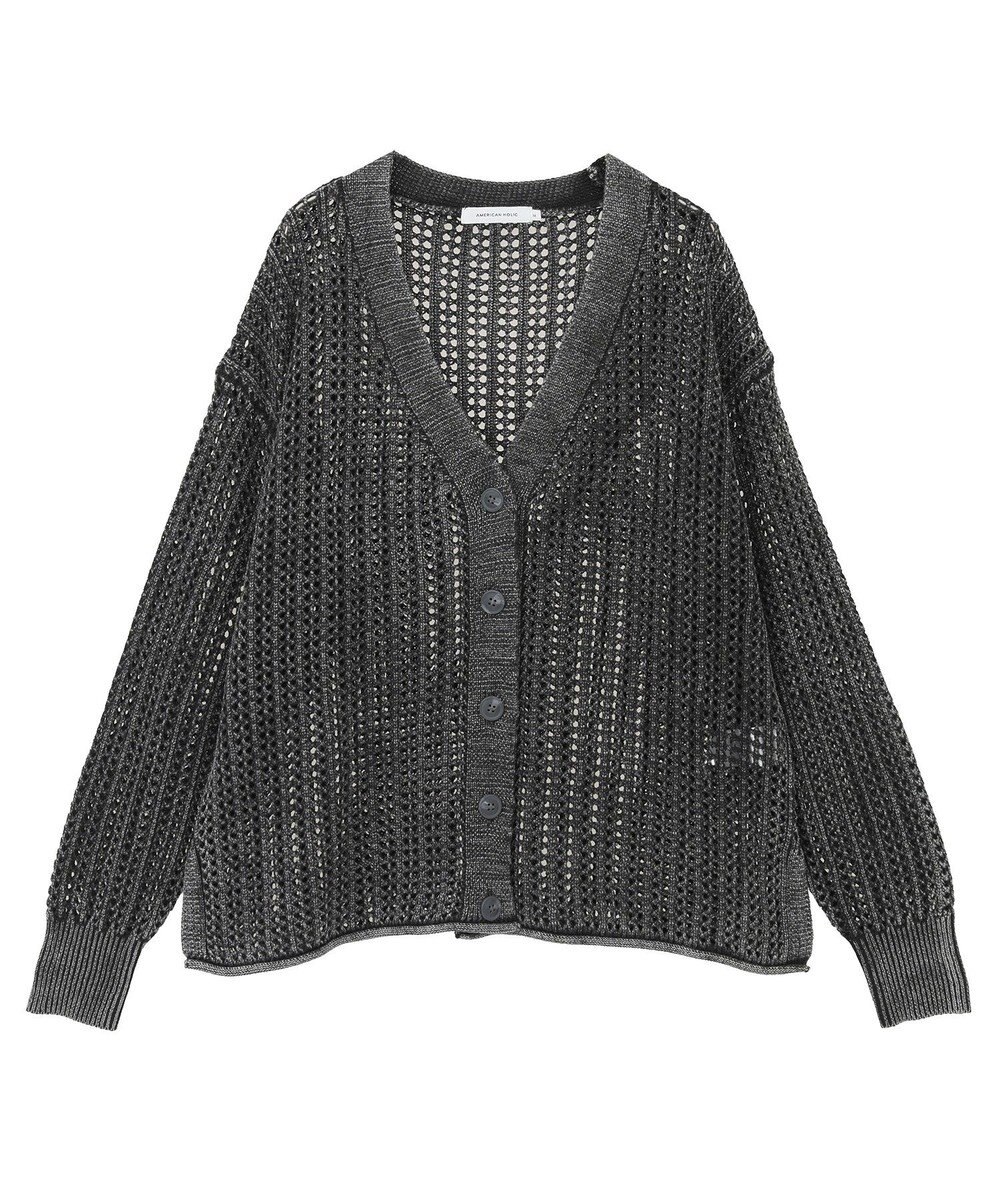 AMERICAN HOLIC メッシュカーディガン 