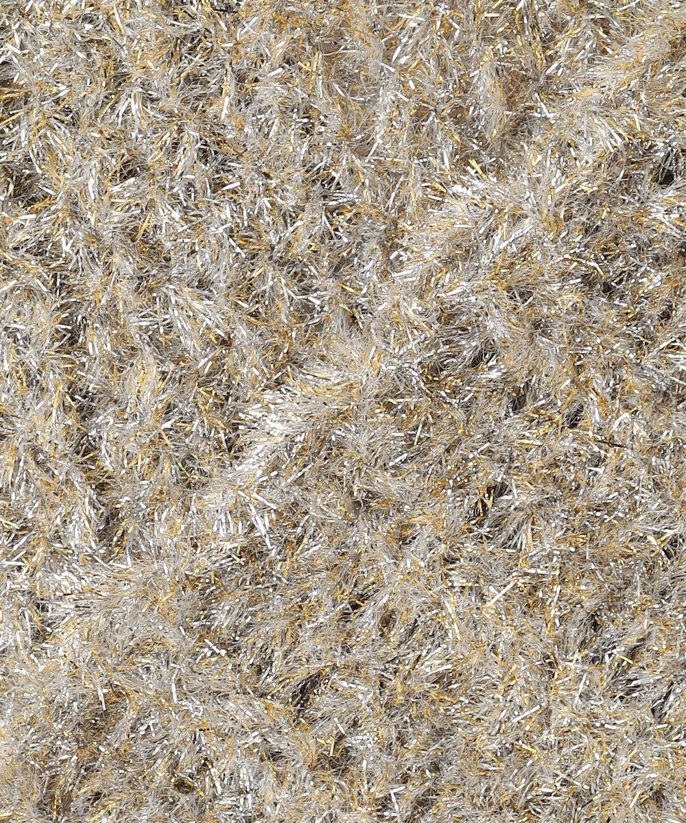 BEIGE， 【洗える・Precious 4月号掲載】TRITOMA / ラメクルーネック半袖ニット 